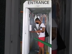 Disinfection process of Temperature Measurement And Disinfection Channel